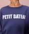 Kinderpyjama Petit Bateau aus Baumwolle blau CHALOUPE
