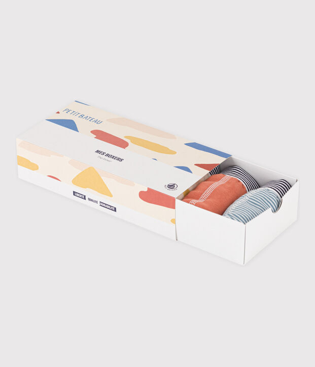 5er-Set Boxershorts aus Baumwolle f&uuml;r Jungen vielfarbig