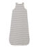 Gestreifter Baby-Schlafsack beige COQUILLE/blau ABYSSE