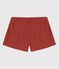 Damenshorts aus Ajour-Baumwolle braun OMBRIE