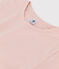 GERADES T-Shirt mit Rundhalsausschnitt aus Bio-Baumwolle Damen rosa SALINE
