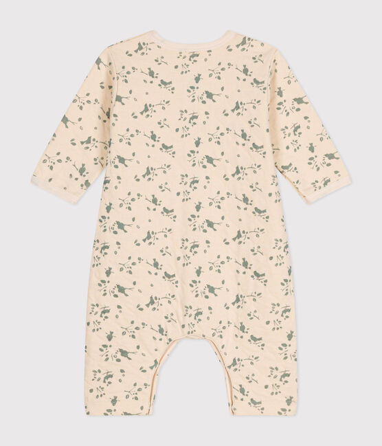 Langer Baby-Overall aus gestepptem Doppeljersey AVALANCHE/ HERBIER