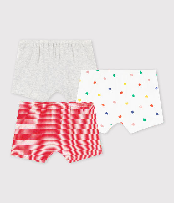 3er-Set Shorties für kleine Mädchen variante 1