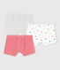 3er-Set Shorties für kleine Mädchen