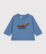 Langärmeliges Baby T-Shirt aus feinem Jersey