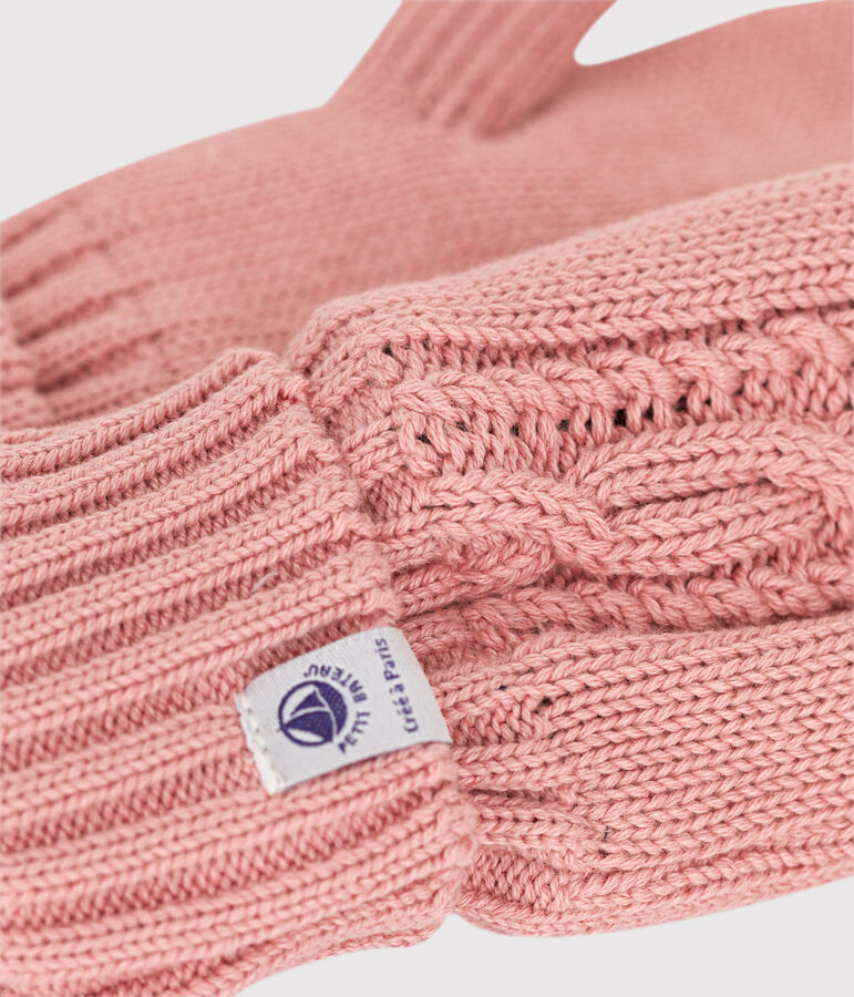 Kinder-F&auml;ustlinge rosa