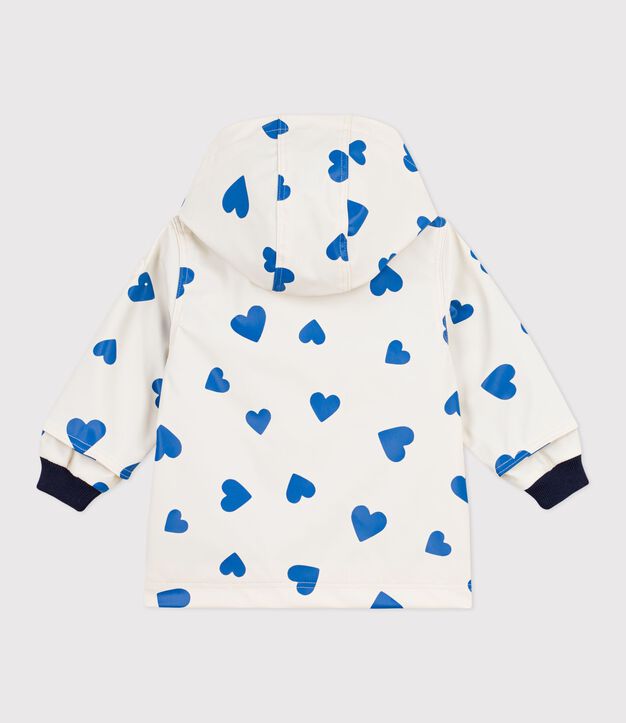 Ikonische Baby-Regenjacke blau/blau