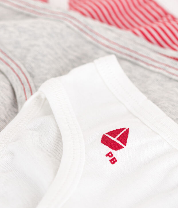 3er-Set Slips f&uuml;r M&auml;dchen aus Baumwolle vielfarbig