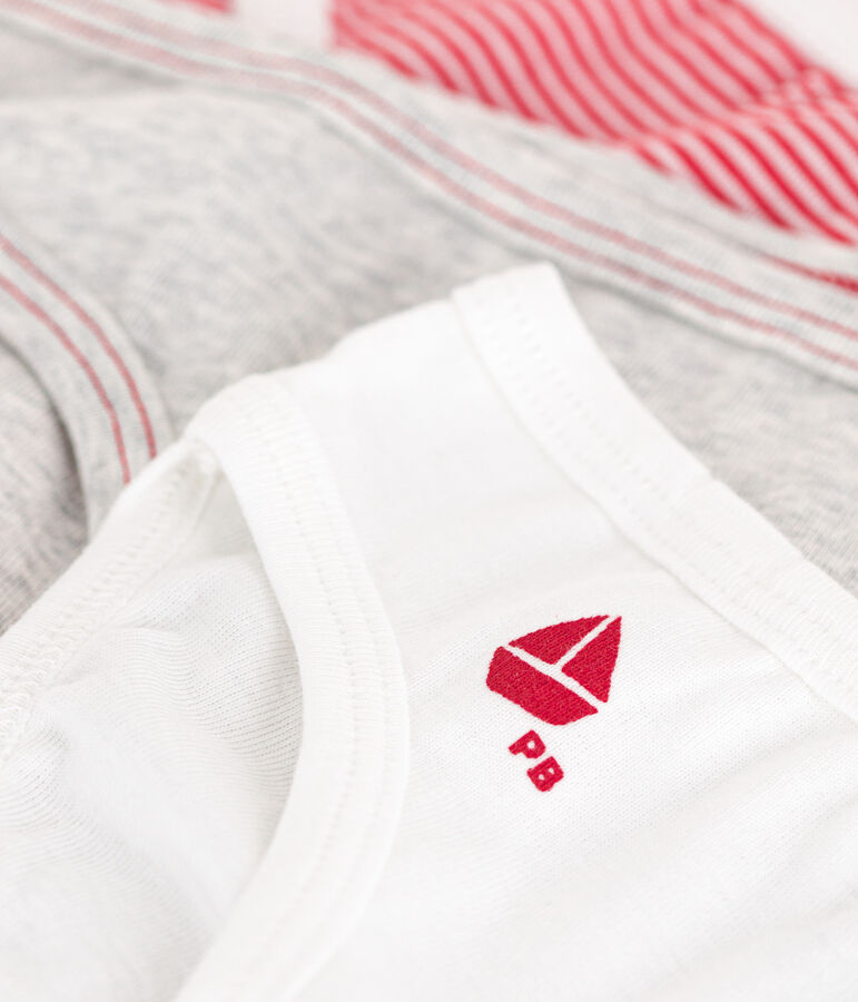 3er-Set Slips f&uuml;r M&auml;dchen aus Baumwolle vielfarbig