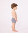 Baby-Badeshorts blau MEDIEVAL/weiss MARSHMALLOW