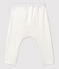 Baby-Leggings aus 2x2-Rippstrick aus Bio-Baumwolle weiss MARSHMALLOW