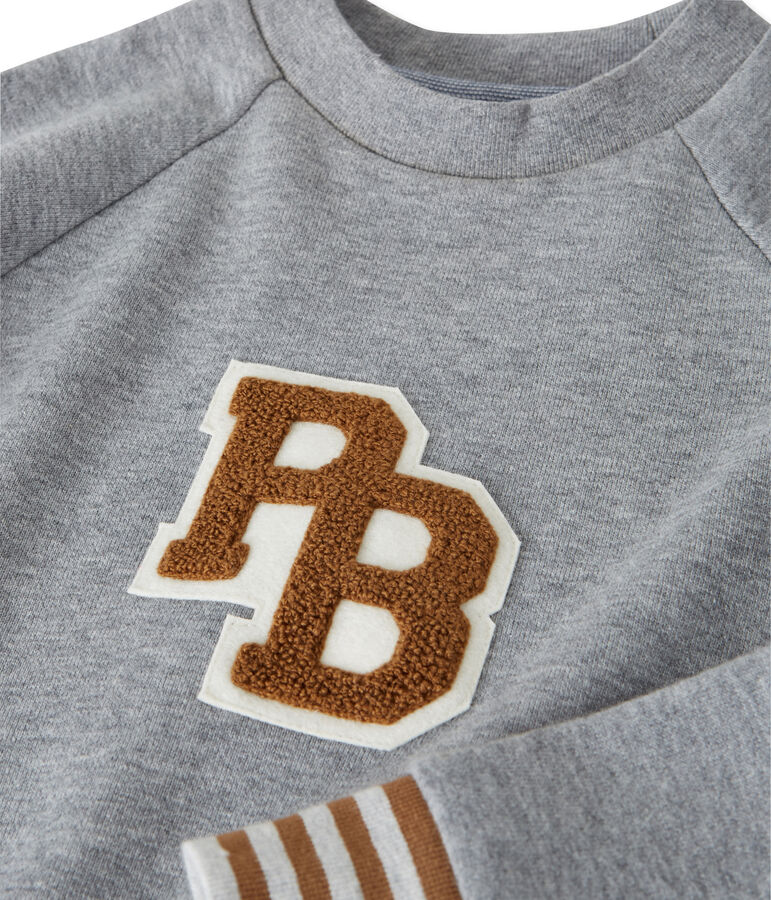 Jungen Sweatshirt grau