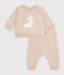 Baby-Set aus Strick mit Jacquardmuster PAIN