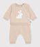 Baby-Set aus Strick mit Jacquardmuster PAIN