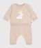 Baby-Set aus Strick mit Jacquardmuster PAIN
