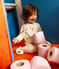 Baby-Strampler Paris aus Molton weiss AVALANCHE/ MULTICO