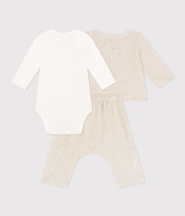 Baby-Set inkl. Body aus Nicki MONTELIMAR CHINE