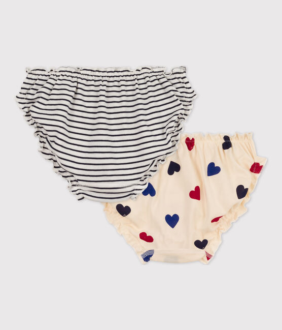 2er-Set Froufrou-Slips aus Baumwolle für Damen variante 1