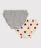 2er-Set Froufrou-Slips aus Baumwolle für Damen variante 1