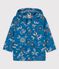 KLASSISCHE KINDER-REGENJACKE AUS RECYCELTEM MATERIAL blau BRASIER/weiss MULTICO