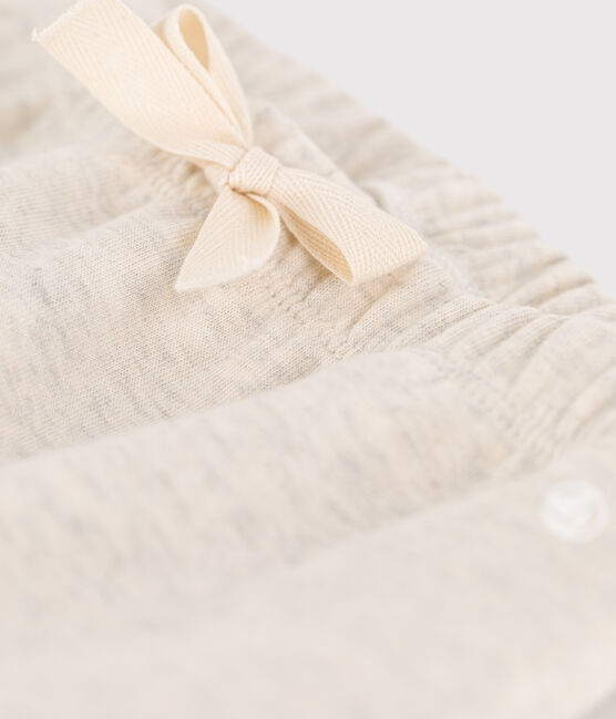 Baby-Hose aus dickem Jersey beige MONTELIMAR CHINE