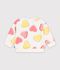 Baby-Sweatshirt aus Baumwolle mit Hertmotiv weiss/vielfarbig