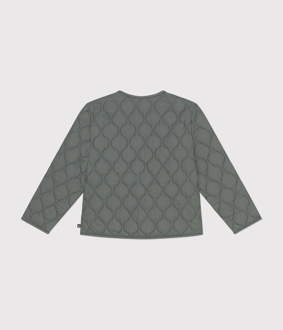 Leichte Kinder-Winterjacke für Mädchen grün THUYA