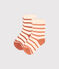 2er-Set gestreifte Babysocken variante 2