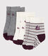 3er-Set Babysocken