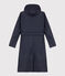 Trenchcoat mit Kapuze für Damen blau SMOKING