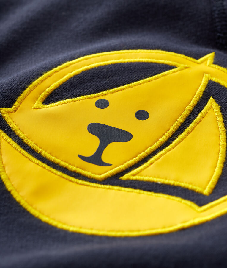 Gemustertes Baby-Sweatshirt f&uuml;r Jungen blau SMOKING