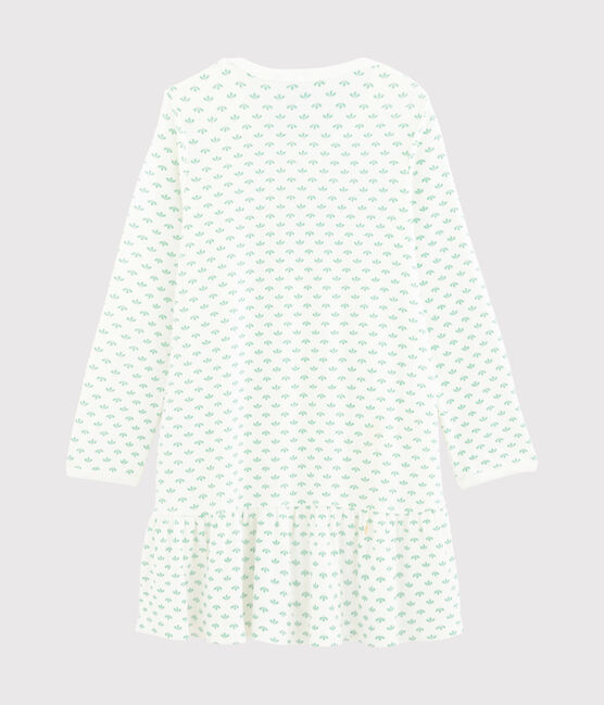 Nachthemd für Mädchen weiss MARSHMALLOW/weiss MULTICO