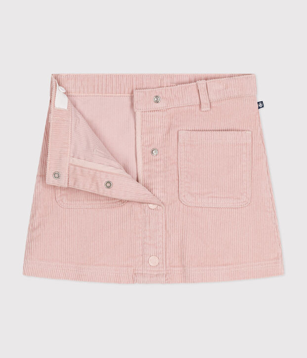 Kinder-Rock aus Fein-Cord f&uuml;r M&auml;dchen rosa