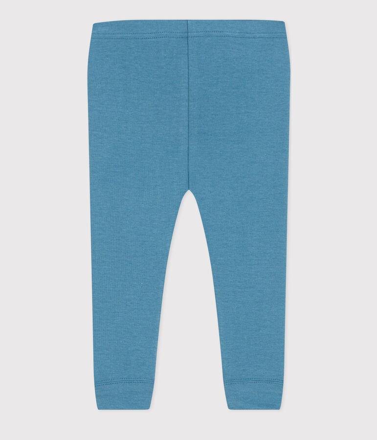 Baby-Leggings aus Baumwolle blau POLOCHON