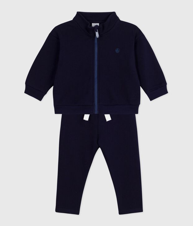 Baby-Set Sweatshirt und Hose aus einfarbiger Baumwolle SOIR