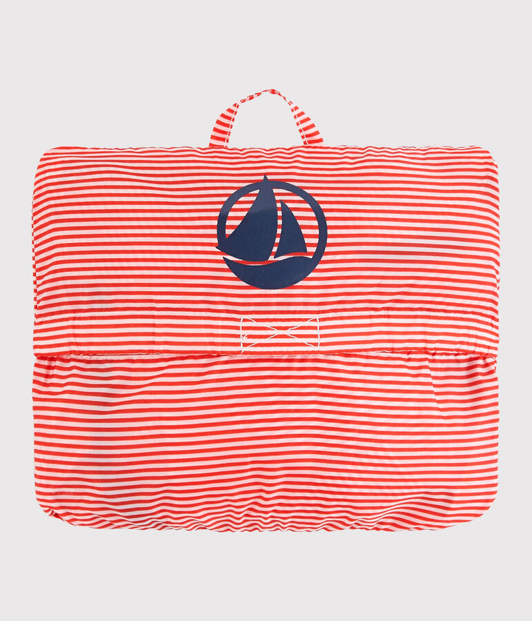 Kinder-Windjacke aus recyceltem Polyester M&auml;dchen - Jungen rosa/weiss