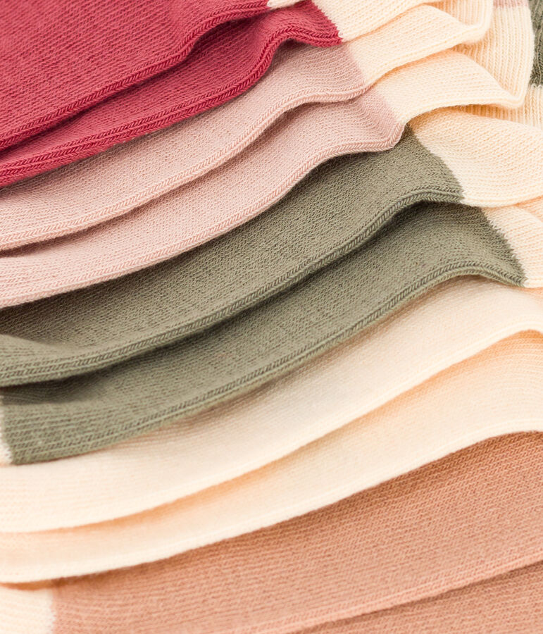 5er-Set einfarbige Kindersocken aus Baumwolljersey variante 1