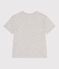 Kurzärmeliges Kinder-T-Shirt aus bedruckter Baumwolle grau BELUGA CHINE