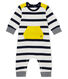 Baby-labgoverall mit seemannsstreifen jungen