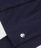 Kinder-Cardigan aus einfarbiger Baumwolle blau SMOKING
