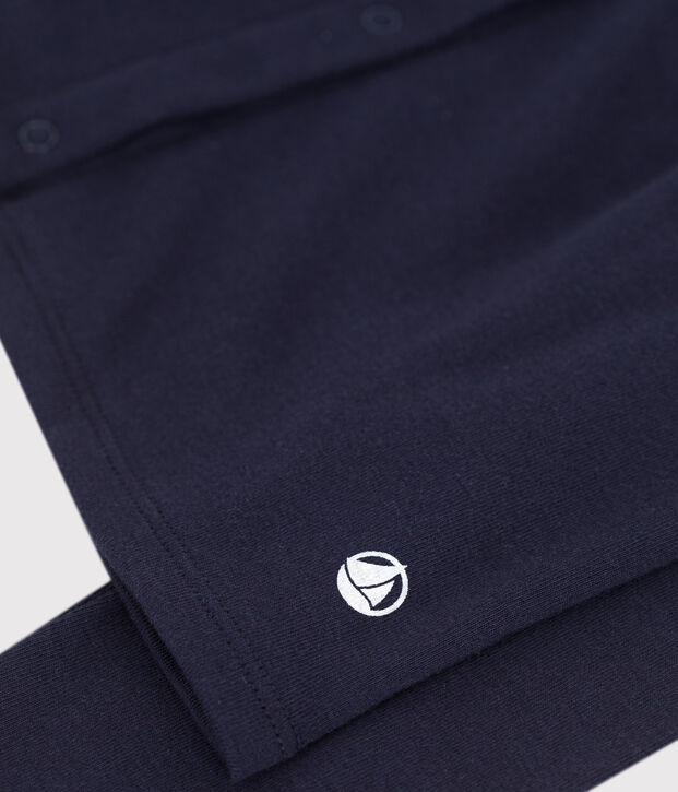 Kinder-Cardigan aus einfarbiger Baumwolle SMOKING