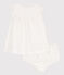Baby-Kleid mit Bloomers in Broderie Anglaise weiss MARSHMALLOW
