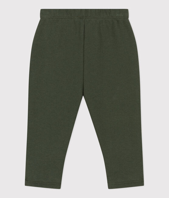 Baby-Hose aus Molton grün AVORIAZ