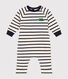 Langer Baby-Overall aus Molton