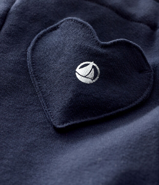 Baby-Leggings aus Molton f&uuml;r M&auml;dchen SMOKING