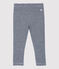 Baby-Leggings aus Baumwolle. blau SMOKING/weiss MARSHMALLOW