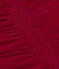 Langärmeliges Kinderkleid aus Cord für Mädchen rot CORRIDA