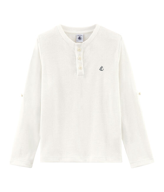 Kinder-T-Shirt für Jungen weiss MARSHMALLOW