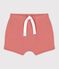 Baby-Shorts aus Bio-Baumwolle. rosa PAPAYE