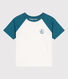 Kurzärmeliges Kinder-T-Shirt aus bedruckter Baumwolle